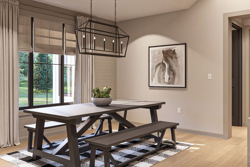 Home Plan - Interior - Dining Room 2 for Modern House Plan #455-354 - 3 bed, 2.5 bath