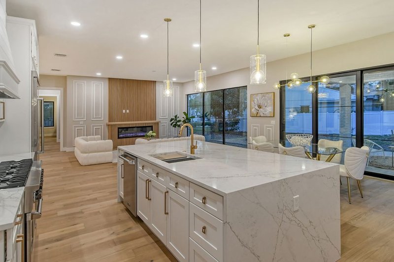 House Plan Design - Interior - Kitchen 3 for Modern House Plan #928-366 - 5 bed, 4.5 bath