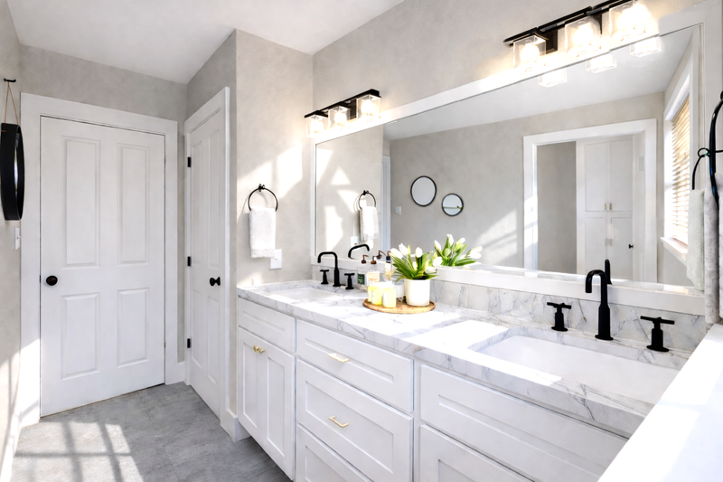 Dream House Plan - Interior - Bathroom 1 for Farmhouse House Plan #44-311 - 3 bed, 2 bath