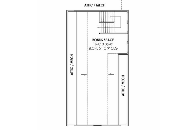 House Design - Floor Plan - Upper Floor for Farmhouse House Plan #1096-150 - 4 bed, 3.5 bath