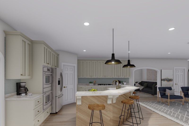 Dream House Plan - Interior - Kitchen 3 for Traditional House Plan #1060-107 - 3 bed, 2.5 bath