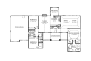 Modern Style House Plan - 3 Beds 2.5 Baths 2134 Sq/Ft Plan #437-25 