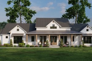 Farmhouse Exterior - Front Elevation Plan #923-393