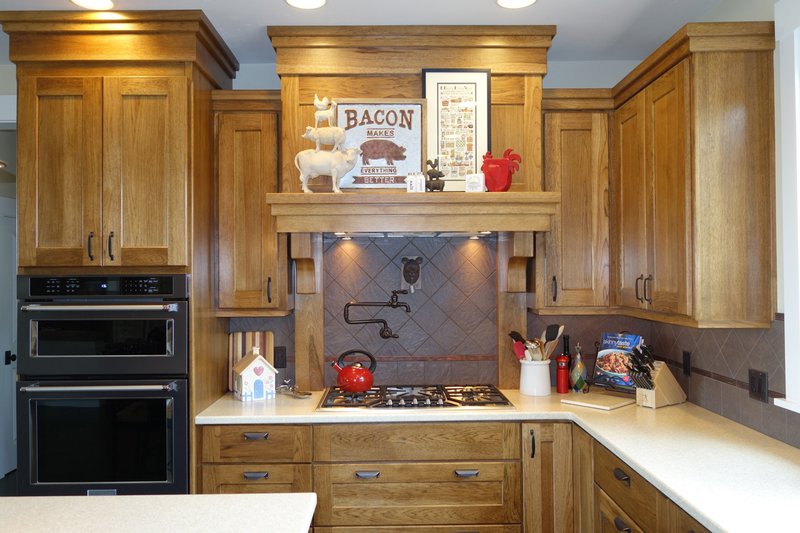 Architectural House Design - Interior - Kitchen 1 for Craftsman House Plan #124-1005 - 2 bed, 2 bath