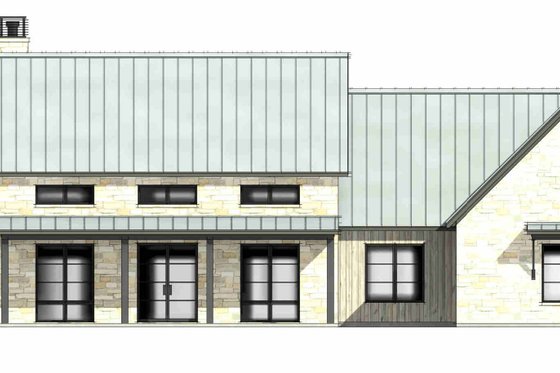 Exterior - Front Elevation 6 for Farmhouse House Plan #1096-165 - 4 bed, 4.5 bath