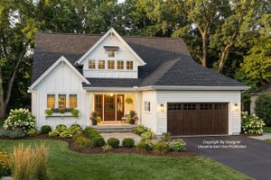Farmhouse Exterior - Front Elevation Plan #51-1302