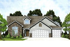 Traditional Exterior - Front Elevation Plan #58-178