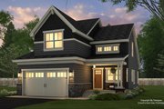 Craftsman Style House Plan - 3 Beds 2.5 Baths 1876 Sq/Ft Plan #51-1511 Exterior 