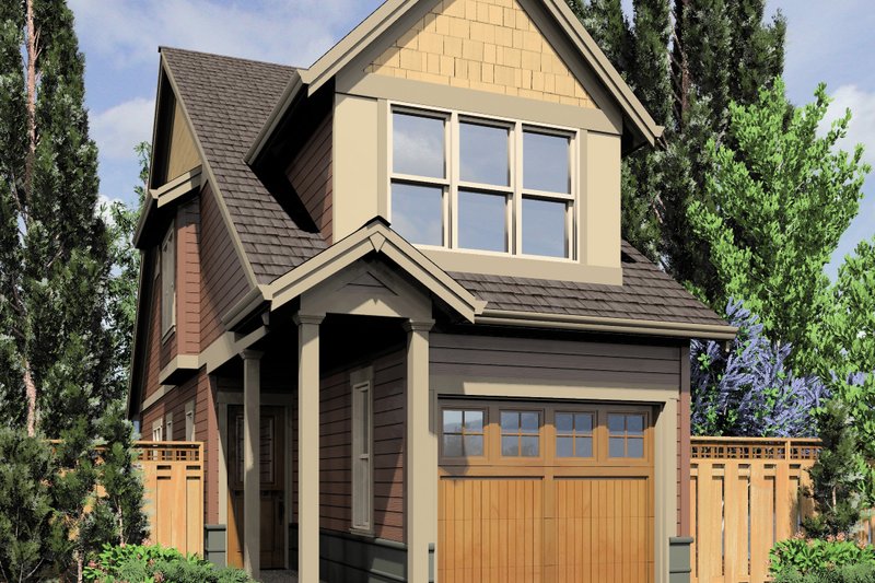 Home Plan - Cottage Exterior - Front Elevation Plan #48-570