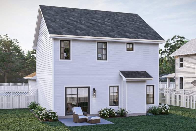 Architectural House Design - Exterior - Other Elevation 1 for Craftsman House Plan #455-481 - 3 bed, 2.5 bath