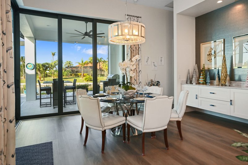 House Blueprint - Interior - Dining Room for Contemporary House Plan #930-533 - 3 bed, 3 bath