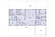 Barndominium Style House Plan - 4 Beds 4.5 Baths 4300 Sq/Ft Plan #1107-43 