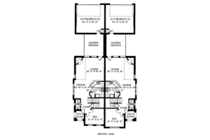 Floor Plan - Main Floor for European House Plan #141-347 - 3 bed, 2.5 bath
