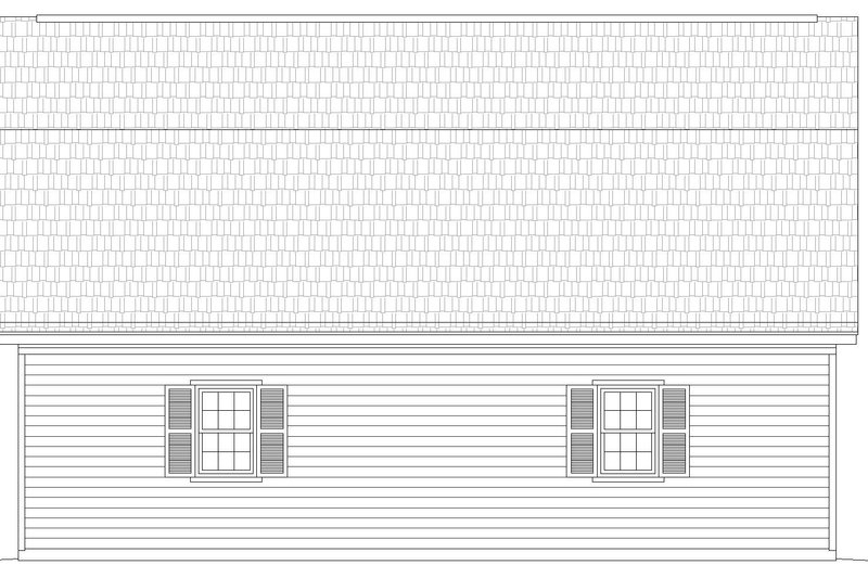 Architectural House Design - Exterior - Other Elevation for Farmhouse House Plan #932-322, 0 bath