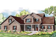 Craftsman Style House Plan - 4 Beds 2.5 Baths 2433 Sq/Ft Plan #124-836 