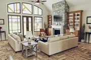 Ranch Style House Plan - 3 Beds 2.5 Baths 2269 Sq/Ft Plan #54-498 