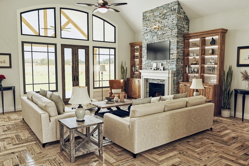 Home Plan - Interior - Other for Ranch House Plan #54-498 - 3 bed, 2.5 bath