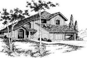 Traditional Exterior - Front Elevation Plan #303-435