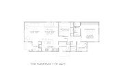 Modern Style House Plan - 2 Beds 2 Baths 1441 Sq/Ft Plan #909-6 