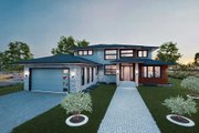 European Style House Plan - 4 Beds 3.5 Baths 3158 Sq/Ft Plan #1101-34 