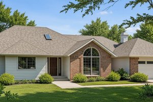 Traditional Exterior - Front Elevation Plan #91-101