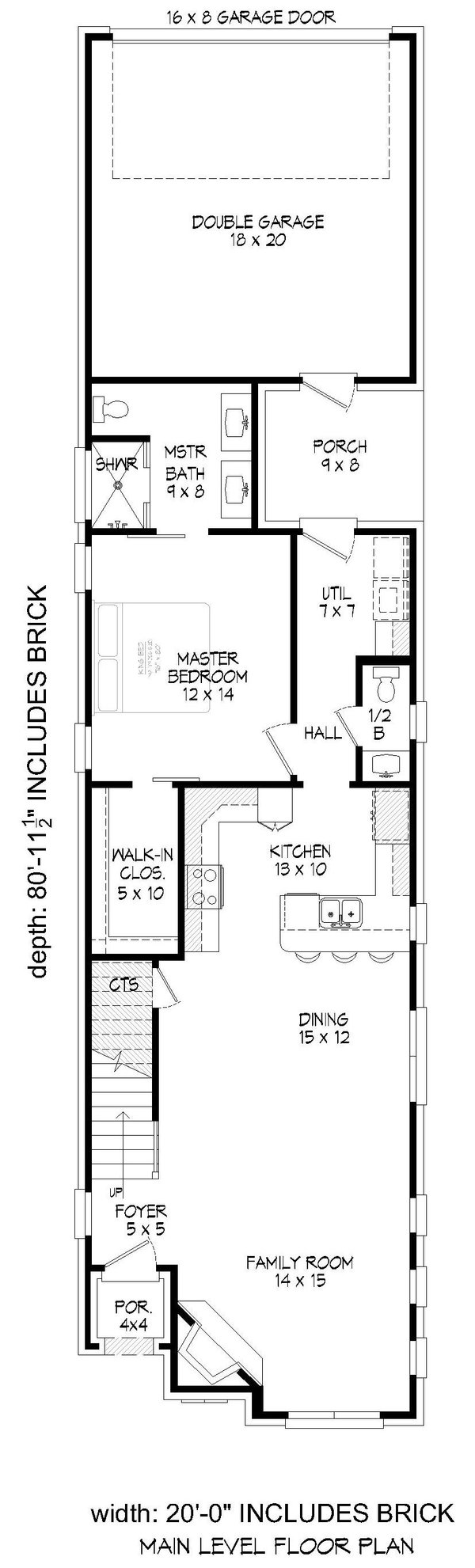 House Design - Traditional Floor Plan - Main Floor Plan #932-532