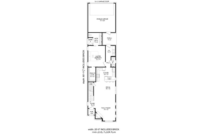 Architectural House Design - Floor Plan - Main Floor for Traditional House Plan #932-532 - 3 bed, 2.5 bath