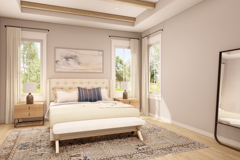 House Plan Design - Interior - Master Bedroom for Farmhouse House Plan #430-272 - 3 bed, 2.5 bath