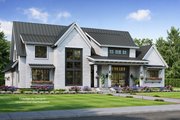 Farmhouse Style House Plan - 4 Beds 2.5 Baths 2837 Sq/Ft Plan #51-1136 