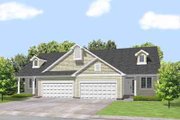 Traditional Style House Plan - 2 Beds 1 Baths 1234 Sq/Ft Plan #50-250 