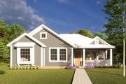 Traditional Style House Plan - 4 Beds 2 Baths 1481 Sq/Ft Plan #20-1883 