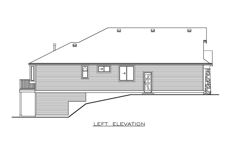 House Plan Design - Exterior - Other Elevation for Craftsman House Plan #1100-185 - 3 bed, 2 bath