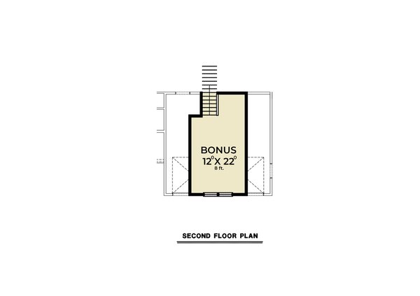 House Blueprint - Craftsman Floor Plan - Upper Floor Plan #1070-147