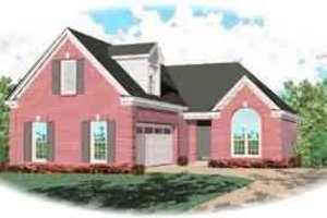 Traditional Exterior - Front Elevation Plan #81-523