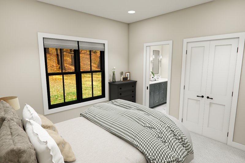 House Design - Interior - Bedroom 1 for Farmhouse House Plan #51-1389 - 3 bed, 2.5 bath