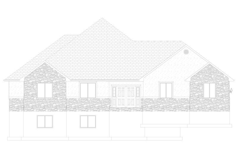 Home Plan - Exterior - Front Elevation 4 for Traditional House Plan #1060-259 - 3 bed, 2 bath