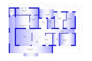 Modern Style House Plan - 4 Beds 2 Baths 1505 Sq/Ft Plan #549-3 