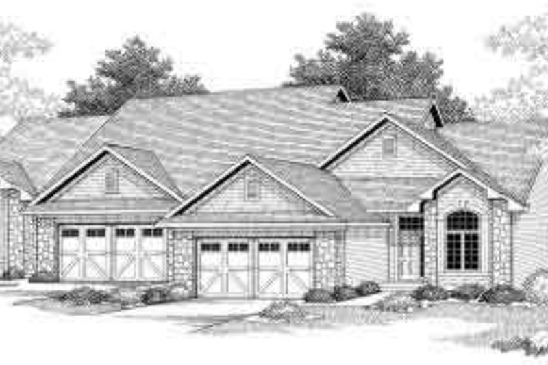 Dream House Plan - Traditional Exterior - Front Elevation Plan #70-741