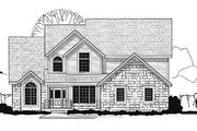 Traditional Style House Plan - 3 Beds 3 Baths 2904 Sq/Ft Plan #67-172 