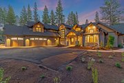Craftsman Style House Plan - 5 Beds 5.5 Baths 4466 Sq/Ft Plan #892-46 Exterior 