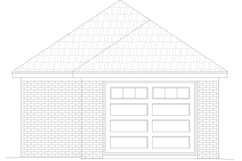 Dream House Plan - Exterior - Front Elevation 3 for Traditional House Plan #932-493, 0 bath