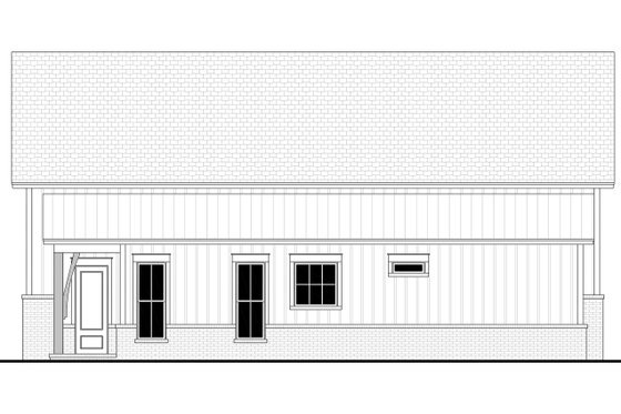 Exterior - Other Elevation 1 for Barndominium House Plan #430-443 - 1 bed, 1 bath