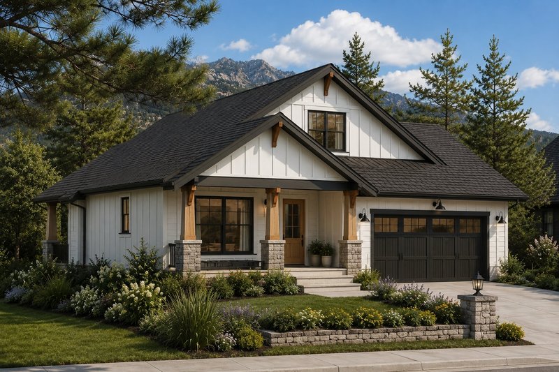 Dream House Plan - Exterior - Front Elevation 2 for Craftsman House Plan #1100-132 - 3 bed, 2.5 bath