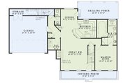 Country Style House Plan - 3 Beds 2.5 Baths 1783 Sq/Ft Plan #17-626 Floor 