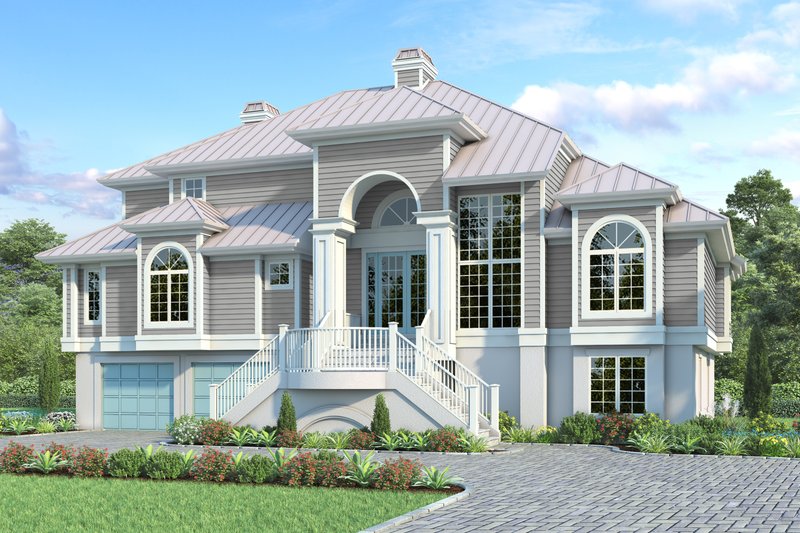 Home Plan - Country Exterior - Front Elevation Plan #930-33