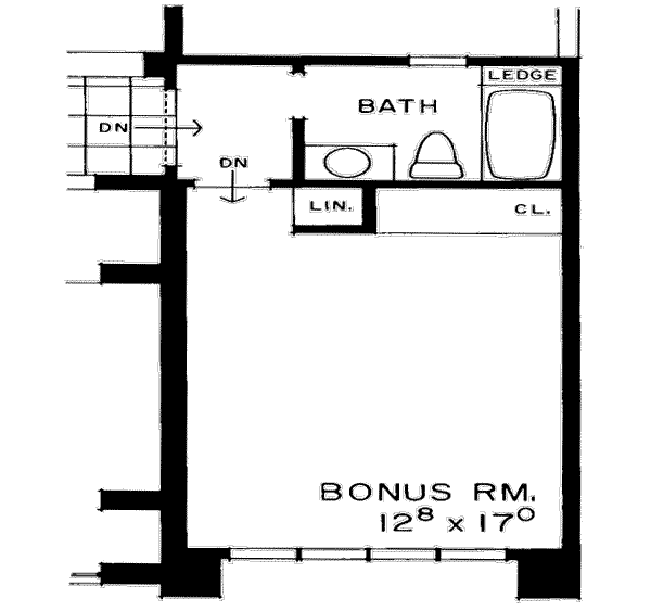 European Floor Plan - Other Floor Plan #72-468