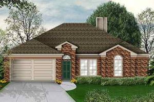 Traditional Exterior - Front Elevation Plan #84-124