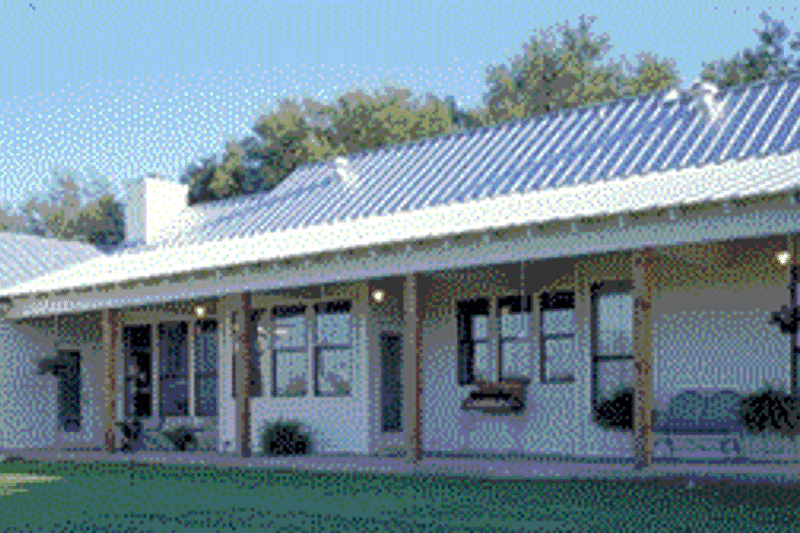 Dream House Plan - Exterior - Rear Elevation for Southern House Plan #410-215 - 3 bed, 2.5 bath