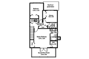 Southern Style House Plan - 3 Beds 2.5 Baths 1760 Sq/Ft Plan #312-732 