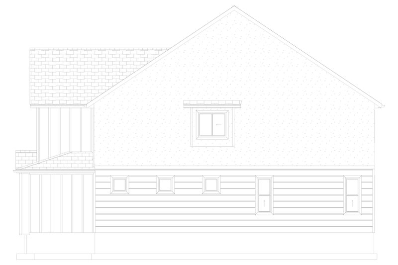 House Design - Exterior - Other Elevation 1 for Farmhouse House Plan #1060-318 - 18 bed, 12 bath